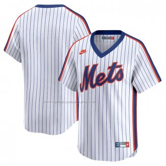 Camiseta Beisbol Hombre New York Mets Cooperstown Collection Limited Blanco