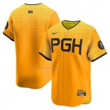 Camiseta Beisbol Hombre Pittsburgh Pirates City Connect Limited Oro