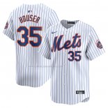 Camiseta Beisbol Hombre New York Mets Adrian Houser Primera Limited Blanco