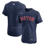 Camiseta Beisbol Hombre Boston Red Sox Alterno Elite Azul