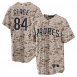 Camiseta Beisbol Hombre San Diego Padres Dylan Cease Alterno Replica Camo