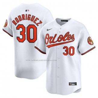 Camiseta Beisbol Hombre Baltimore Orioles Grisson Rodriguez Primera Limited Blanco