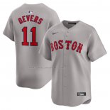Camiseta Beisbol Hombre Boston Red Sox Rafael Devers Segunda Limited Gris
