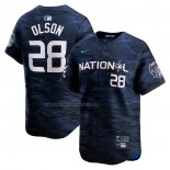 Camiseta Beisbol Hombre Matt Olson All Star 2023 Limited Azul