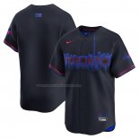 Camiseta Beisbol Hombre Toronto Blue Jays 2024 City Connect Limited Azul