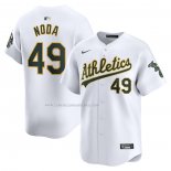 Camiseta Beisbol Hombre Oakland Athletics Ryan Noda Primera Limited Blanco