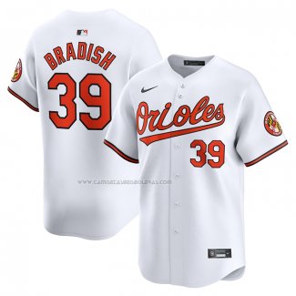 Camiseta Beisbol Hombre Baltimore Orioles Kyle Bradish Primera Limited Blanco