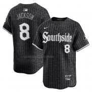 Camiseta Beisbol Hombre Chicago White Sox Bo Jackson City Connect Retired Negro