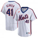 Camiseta Beisbol Hombre New York Mets Tom Seaver Throwback Cooperstown Limited Blanco