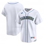 Camiseta Beisbol Hombre Seattle Mariners Cooperstown Collection Limited Blanco
