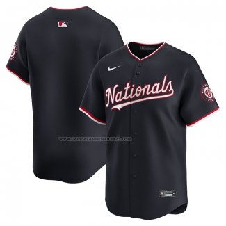 Camiseta Beisbol Hombre Washington Nationals Alterno Limited Azul