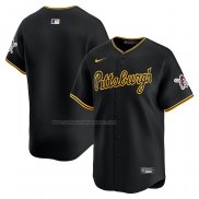 Camiseta Beisbol Hombre Pittsburgh Pirates Alterno Limited Negro