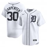 Camiseta Beisbol Hombre Detroit Tigers Kerry Carpenter Primera Limited Blanco