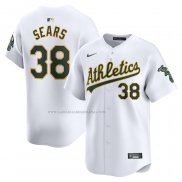 Camiseta Beisbol Hombre Oakland Athletics JP Sears Primera Limited Blanco