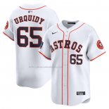Camiseta Beisbol Hombre Houston Astros Jose Urquidy 2024 World Tour Mexico City Series Primera Limited Blanco