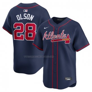 Camiseta Beisbol Hombre Atlanta Braves Matt Olson Alterno Limited Azul