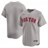 Camiseta Beisbol Hombre Boston Red Sox Segunda Limited Gris