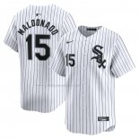 Camiseta Beisbol Hombre Chicago White Sox Martin Maldonado Primera Limited Blanco