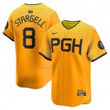 Camiseta Beisbol Hombre Pittsburgh Pirates Willie Stargell City Connect Limited Oro