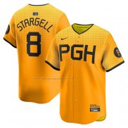 Camiseta Beisbol Hombre Pittsburgh Pirates Willie Stargell City Connect Limited Oro